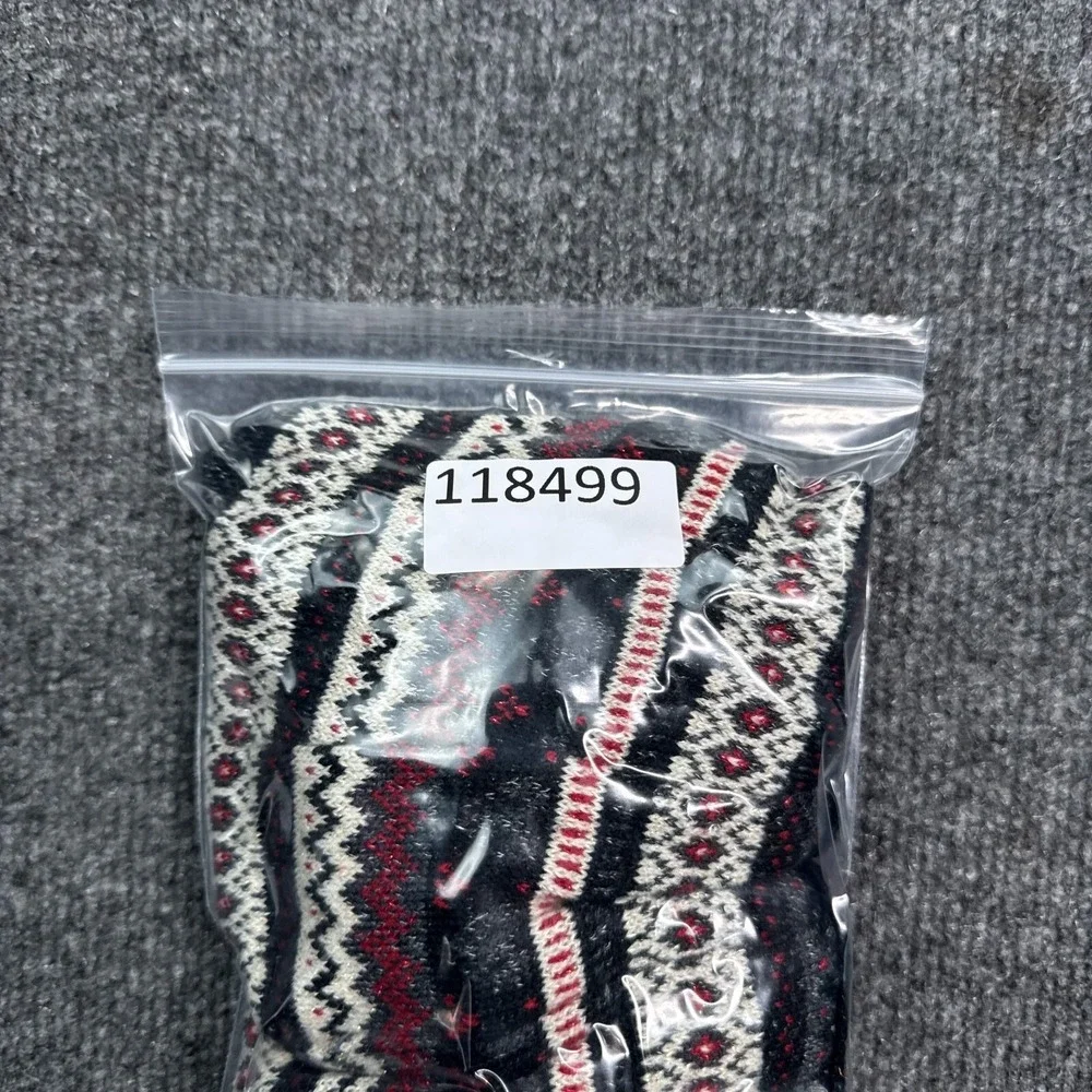 Princess Vera Wang Knit Mini Skirt Womens Size Medium White Black‎ Red Designer